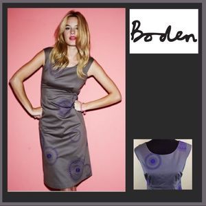NWT Boden Embroidered Mandala Sheath Dress size 6